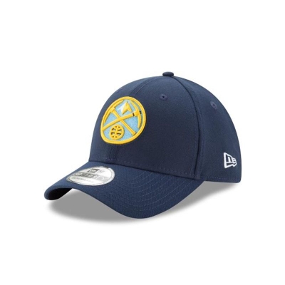 Denver Nuggets Gorra | New Era NBA Team Classic 39thirty Stretch Fit Cap Mexico - Azules